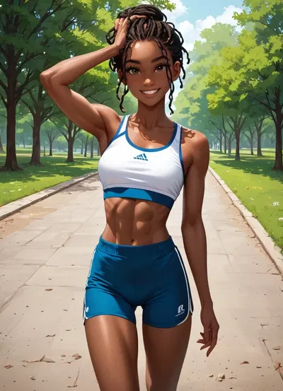 [FUTA] Kendra Jones | Tomboy Track Star