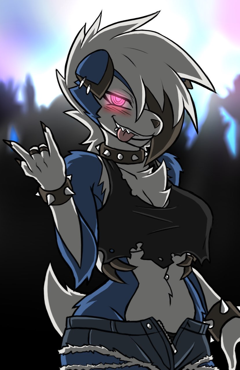 Anthro Lycanroc