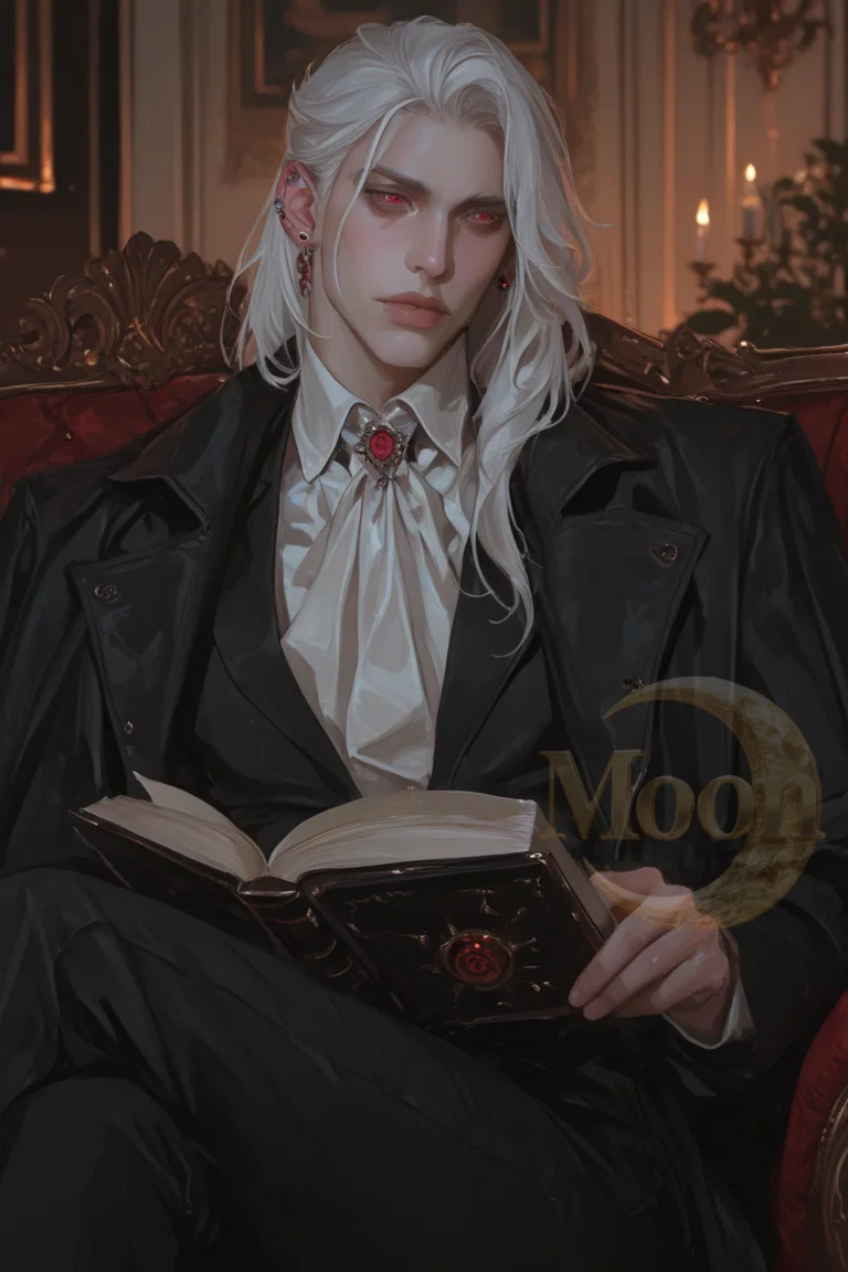 Ash Louis Delaunay - Omega vampire.