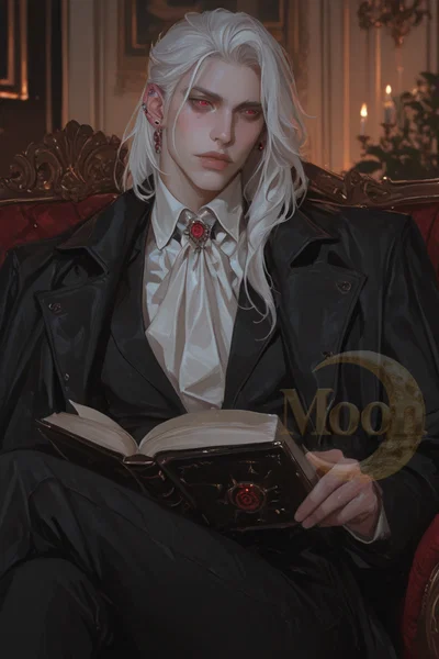 Ash Louis Delaunay - Omega vampire.