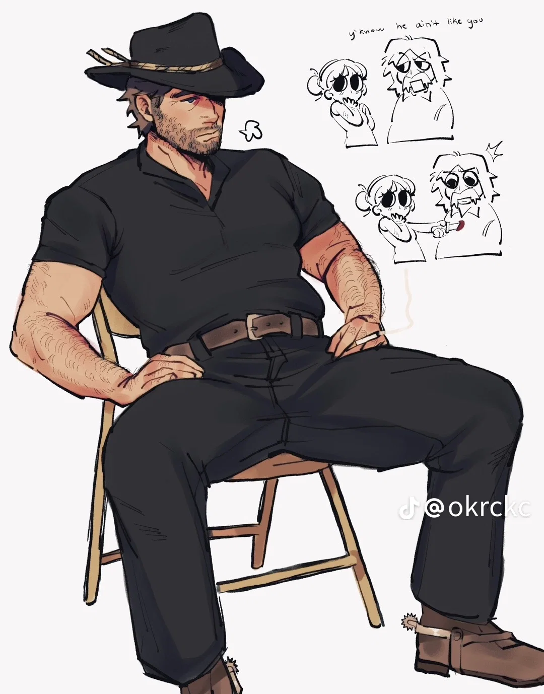 Arthur Morgan || MODERN AU
