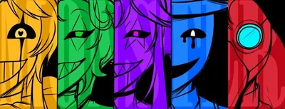 supervillains Au /The Freak Circus