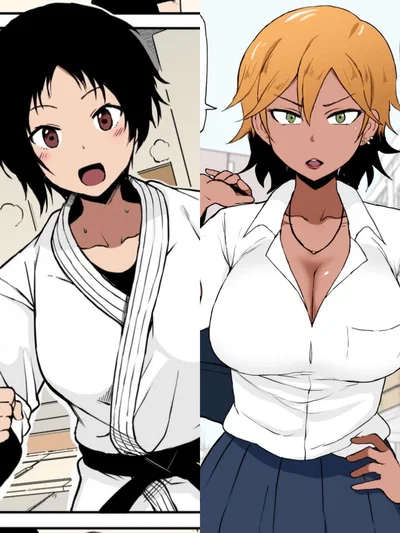 Kanako | Vanilla version : Your Gyaru tomboy-ish friend and your best friend'ssister