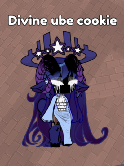 Divine Ube cookie