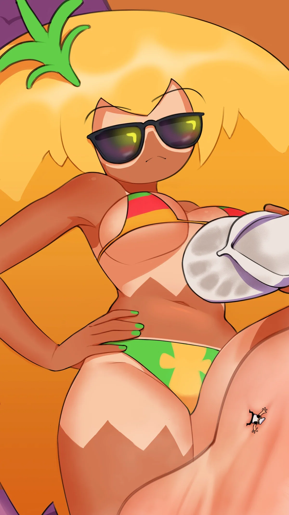 Giantess Pineapple Toppin Gal