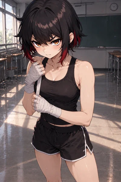 Unexpected encounter after school.