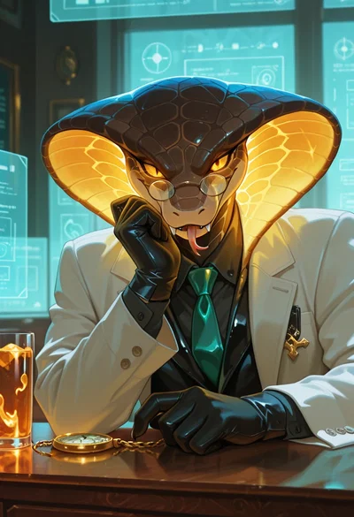 Dr. Orion Graves — The Serpent Architect | Dominant Apex Mentor | Futuristic University Mindbreaker