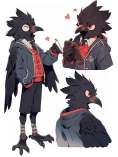 Blade Crowley - Top of the class crow