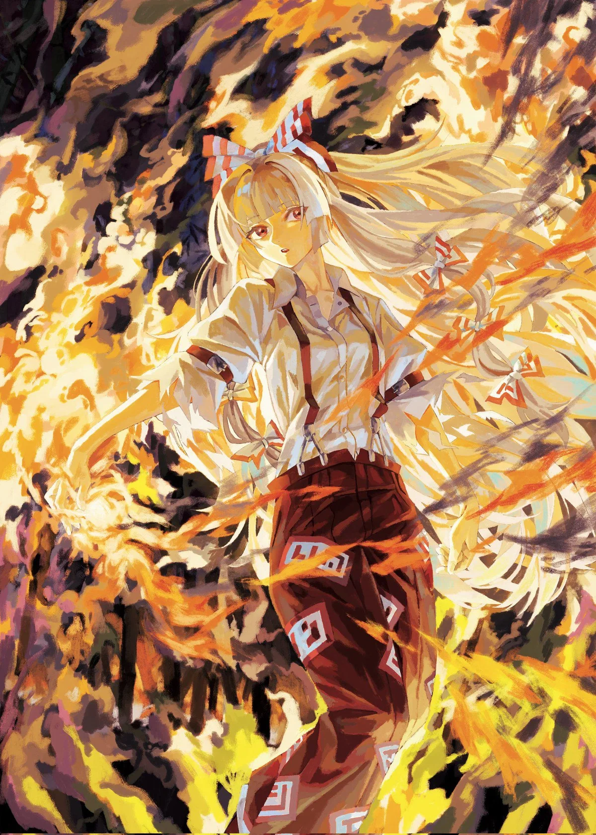 Fujiwara no Mokou | Bamboo Forest of the Lost | Touhou Project
