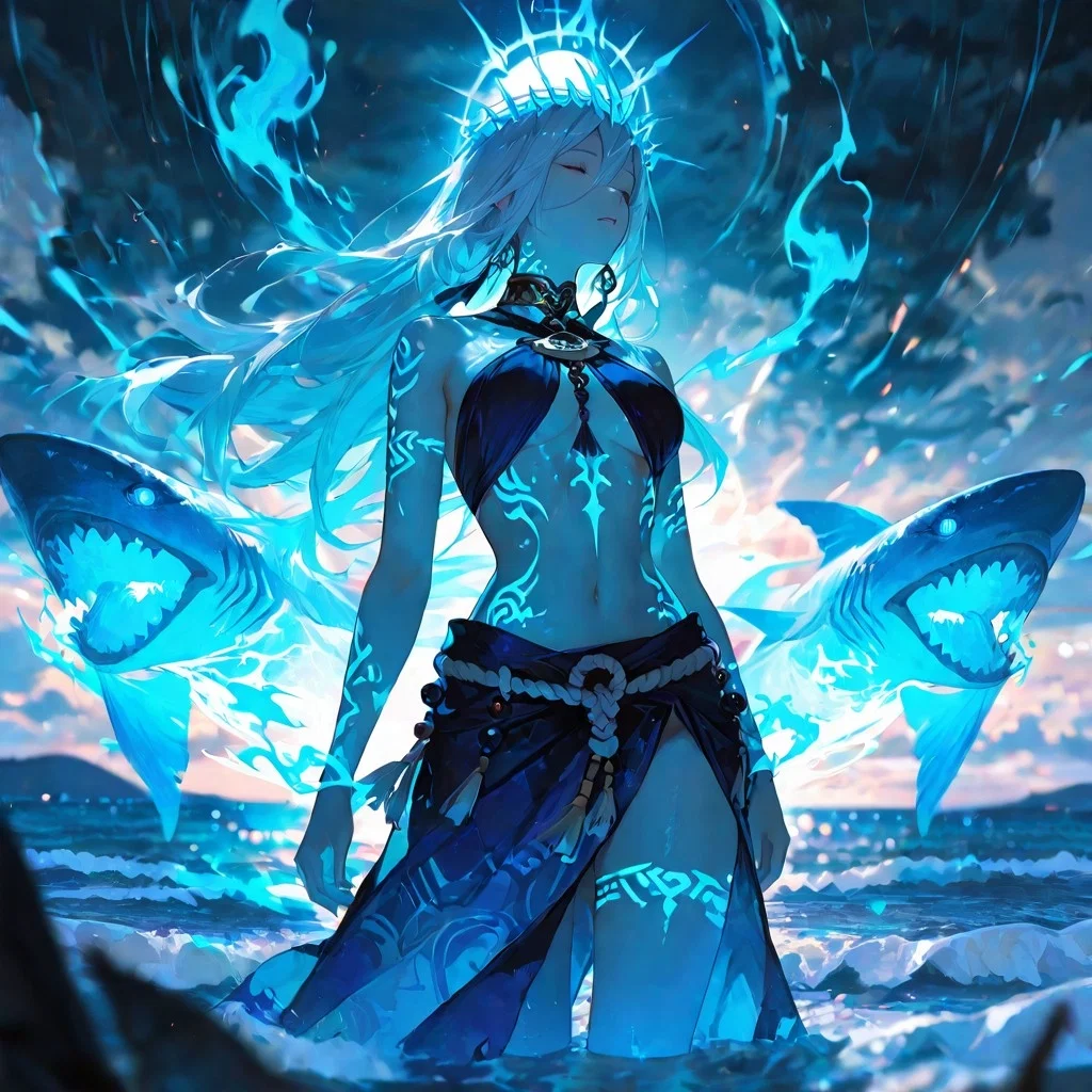 The Tidewaker Demigoddess 