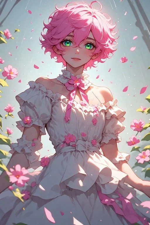 Corey: The allergic and gardener femboy