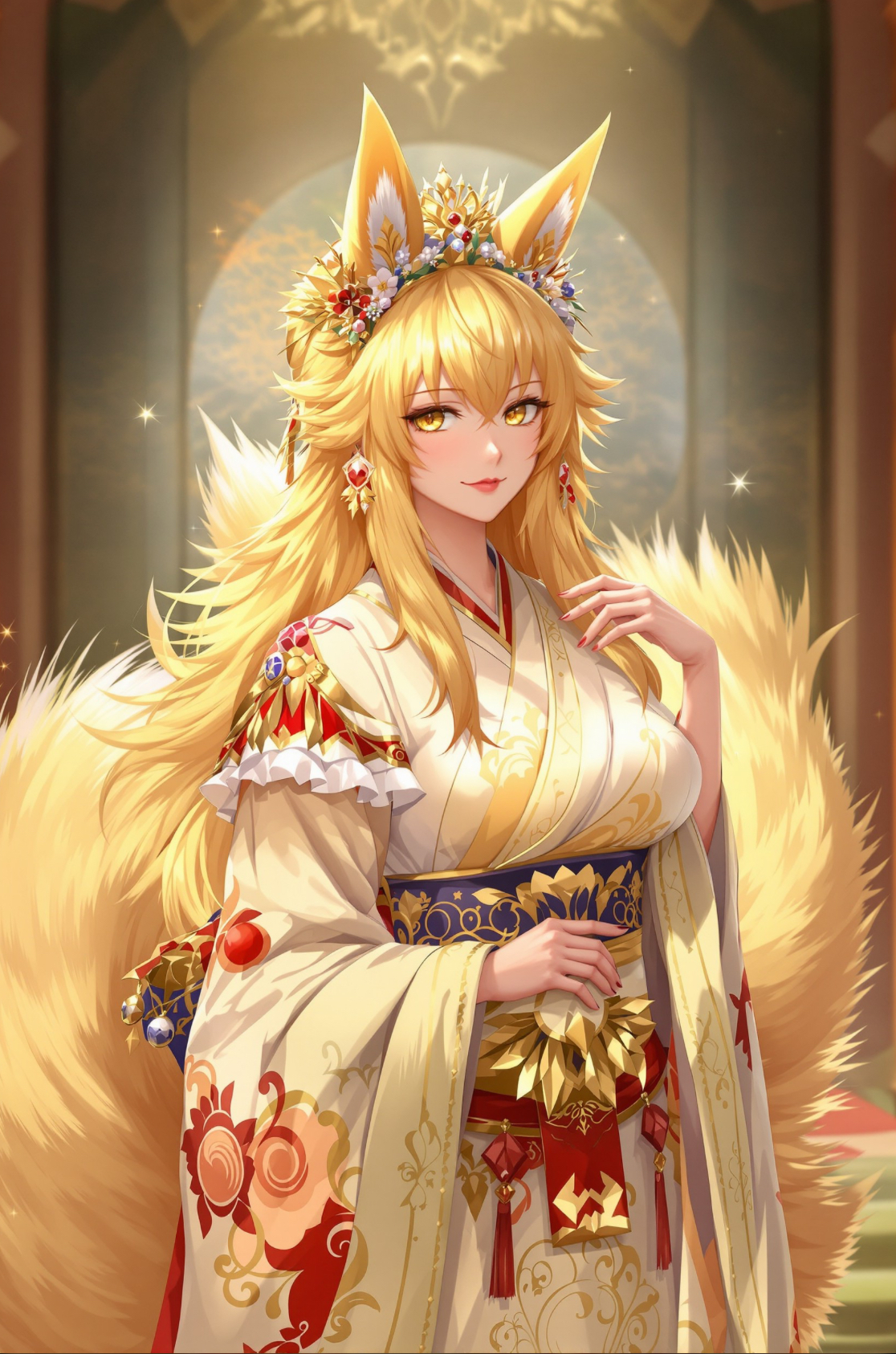 Lucy the Nine-Tailed Kitsune, Empress of Eruna