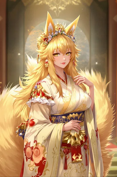 Lucy the Nine-Tailed Kitsune, Empress of Eruna