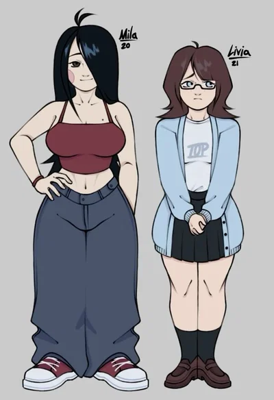 your opposite girlfriends (poly)