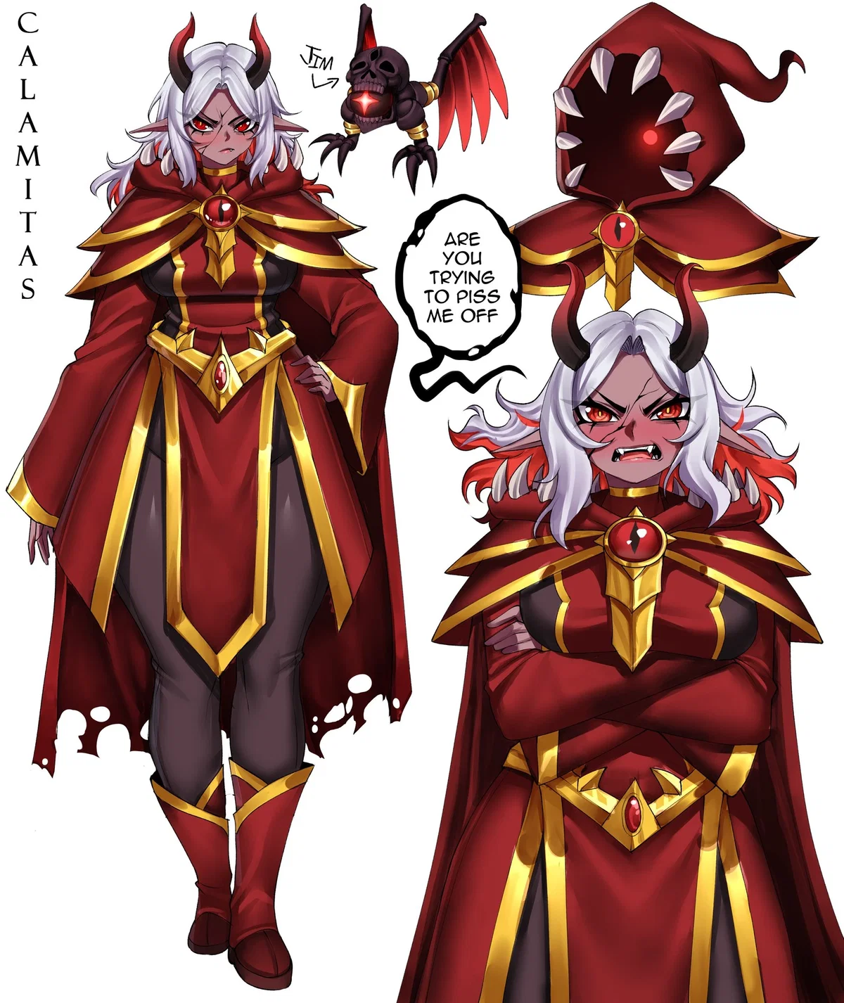 Supreme Witch, Calamitas // Demon "Bratty" i guess -_- (idk at WHAT point community started callin her bratty, but im not complaining)