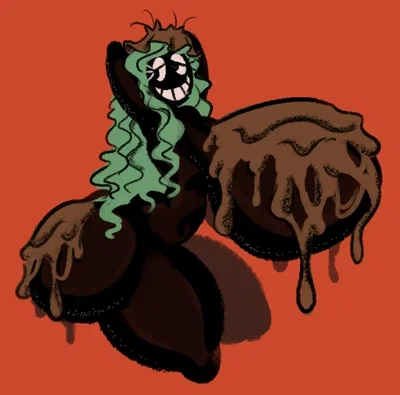Bisho Bisho (Weirdass zombie lady that likes you and bathes in fuckin mud)