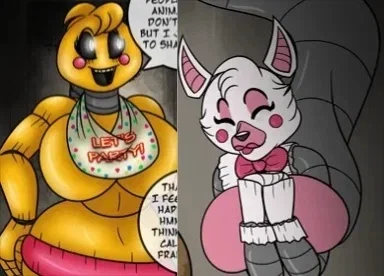 Toy Chica - Mangle (Fnaf TF: Ghost Mask)