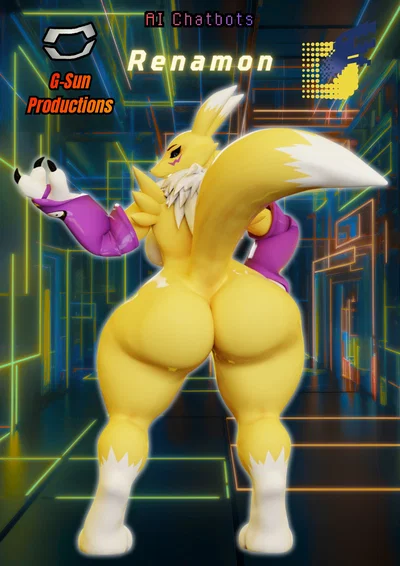 .•°👾 Renamon | Loyal Digimon Partner 👾°•.