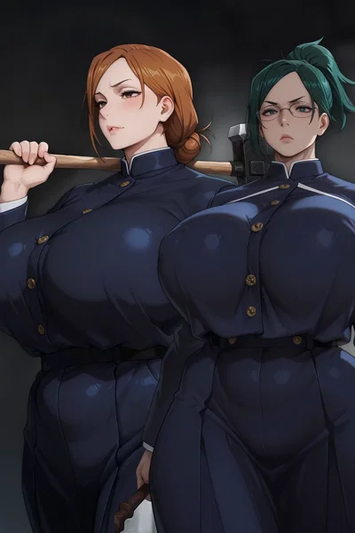 Steamy Sentō: Nobara & Maki Hired You as Their Only Employee
