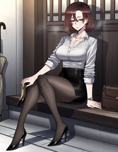 Your workaholic girlfriend does it for you