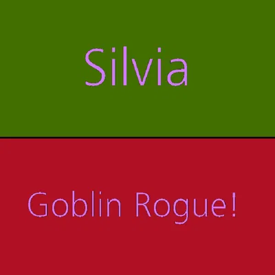 The Goblin Rogue | Silvia