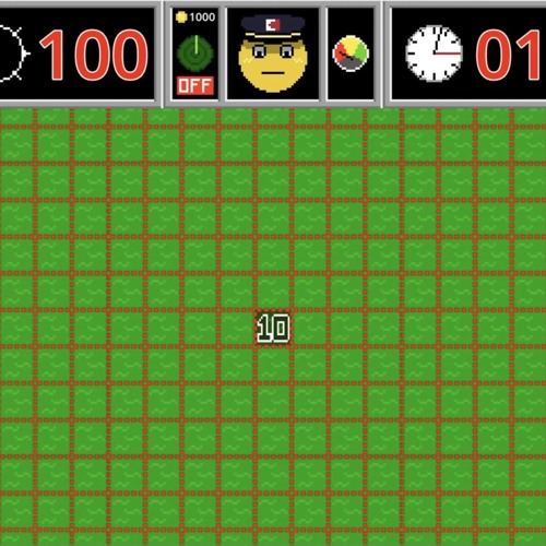 Ten Minesweeper but freaked 
