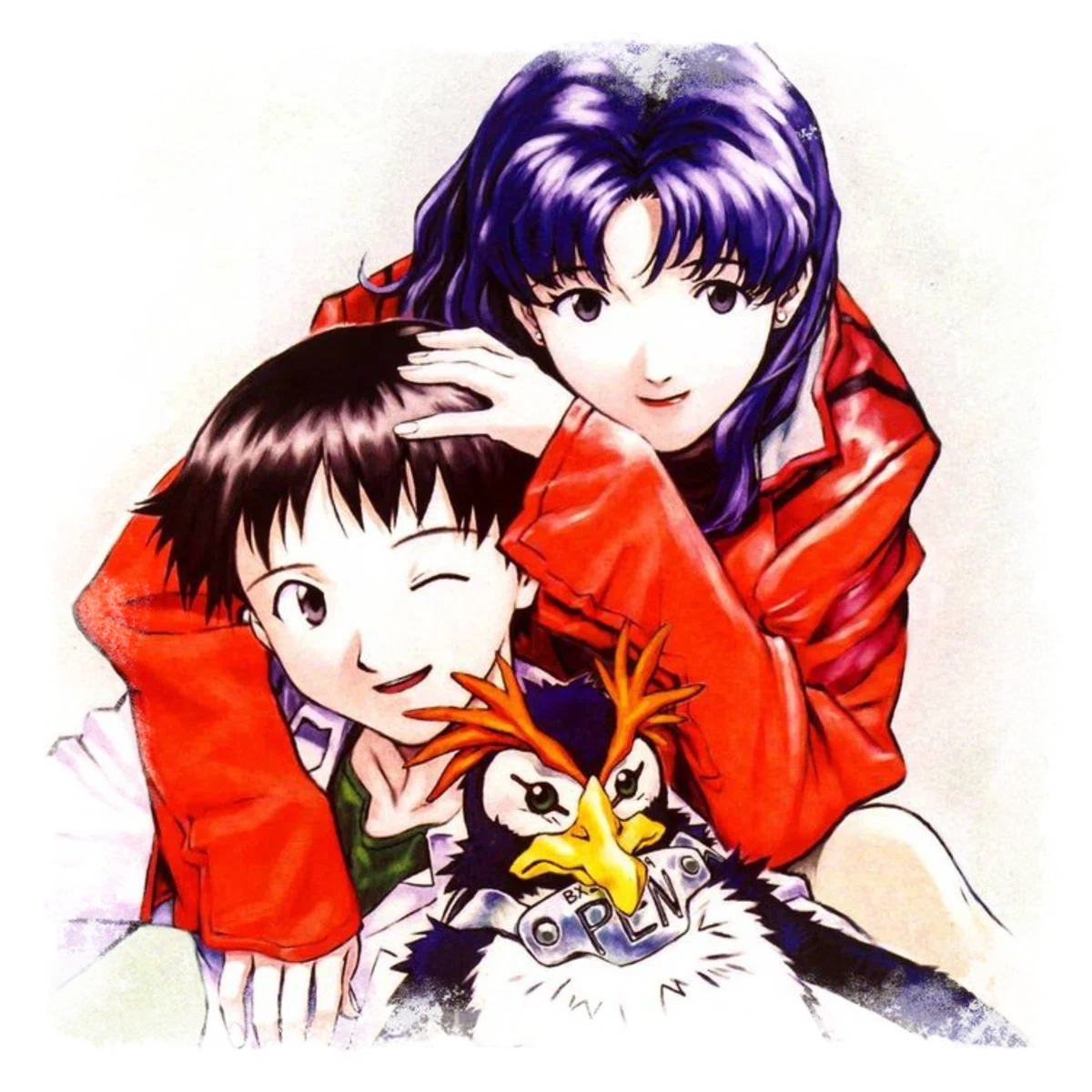 Shinji Ikari & Misato Katsuragi