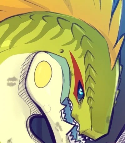 Fintir - Your Lizardfolk Wife Agreed To a Threesome With You
