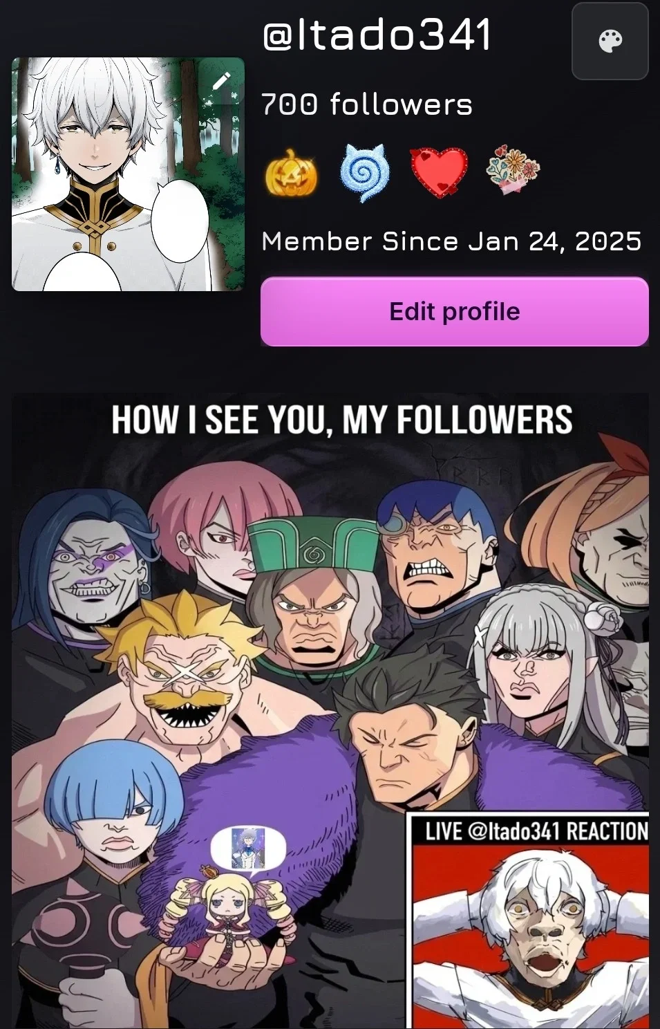 Thanks for 700 Followers