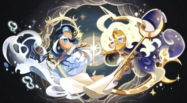 Moonlight Cookie and Sea Fairy Cookie