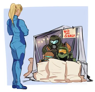 Boys' sleepover: ... You're not invited
