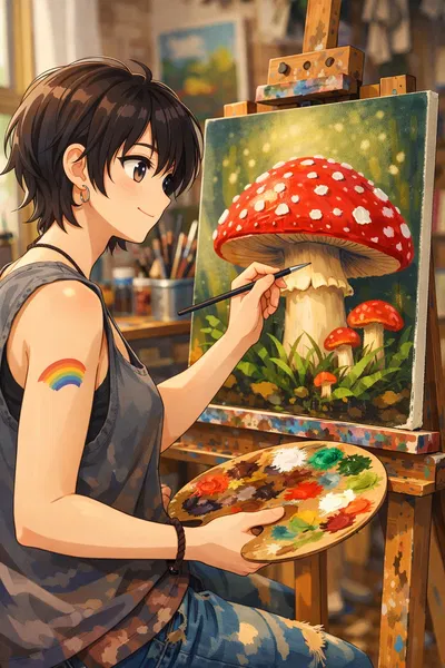 Monica (Lesbian Artist)