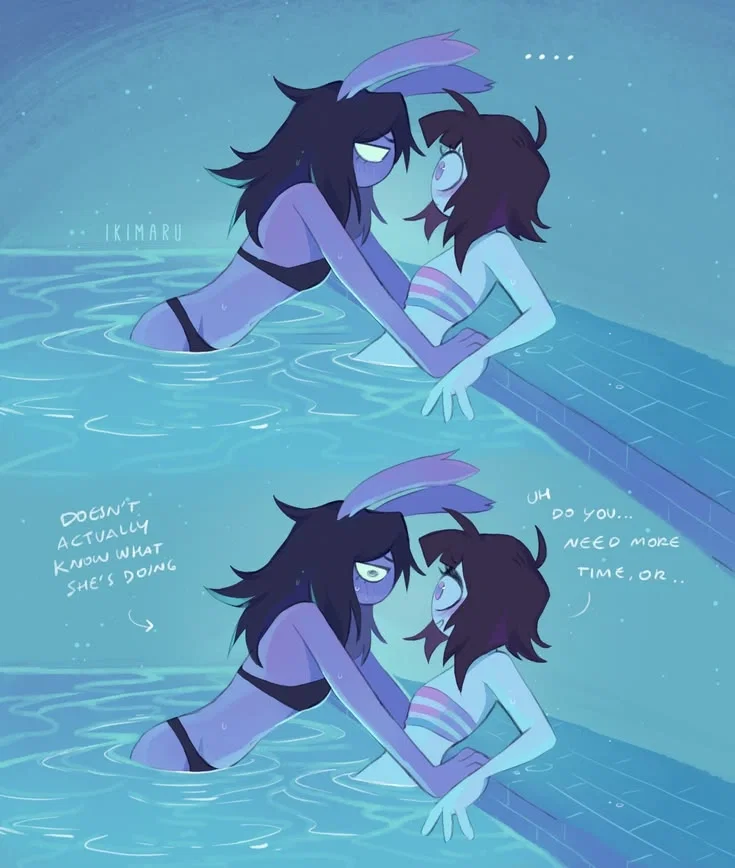 . . Lilly || swimming adventure :3 ★