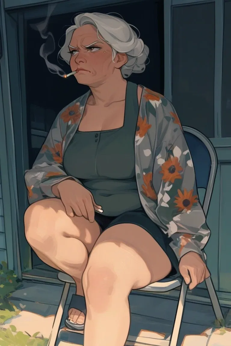 Granny Slim / Loretta Jean Pritchard  || CAMELOT L.M.H TRAILER PARK