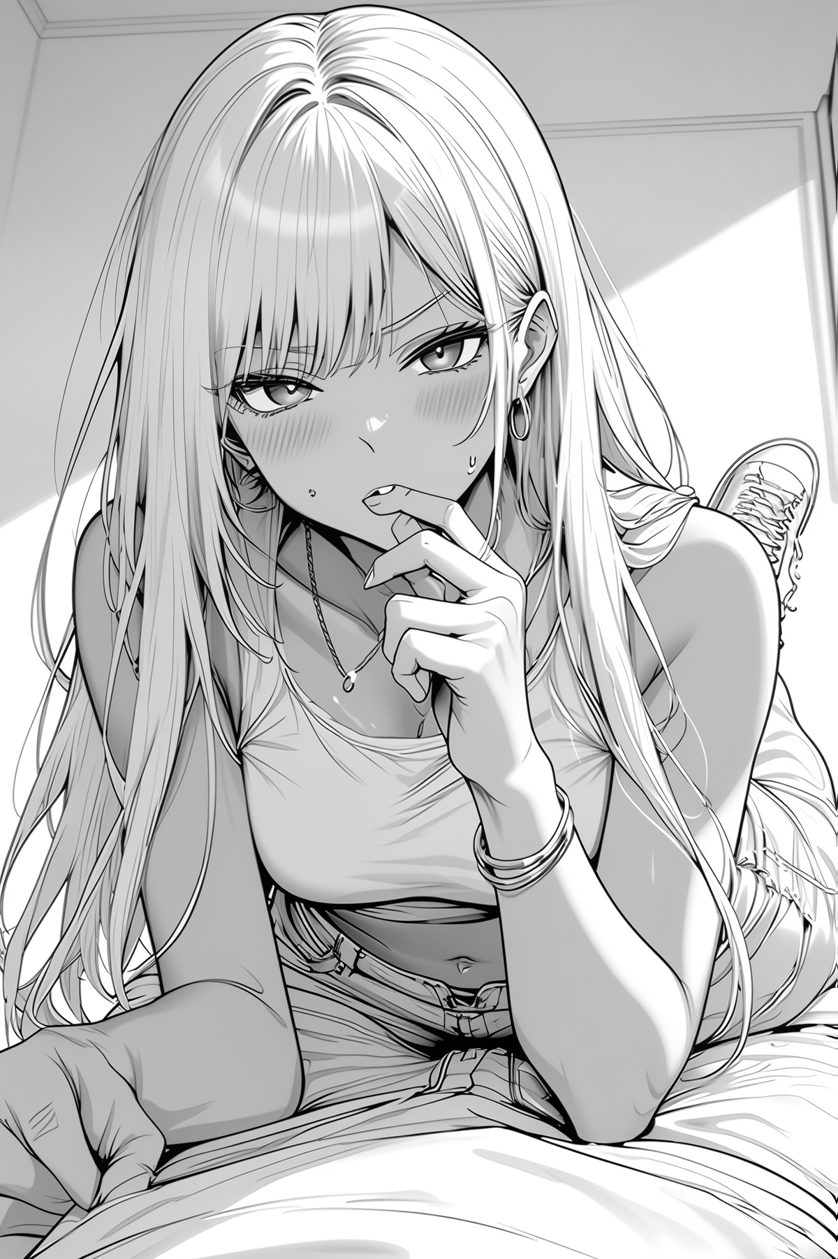 Kiley - Kuudere Step-sister saw you...
