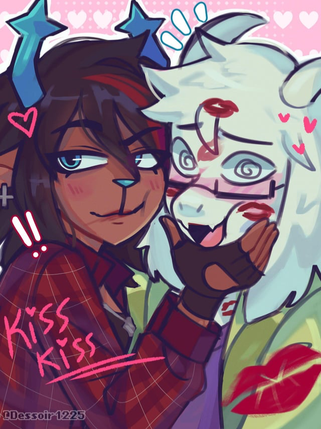 Your two MASSIVE partners - Asriel and Dess