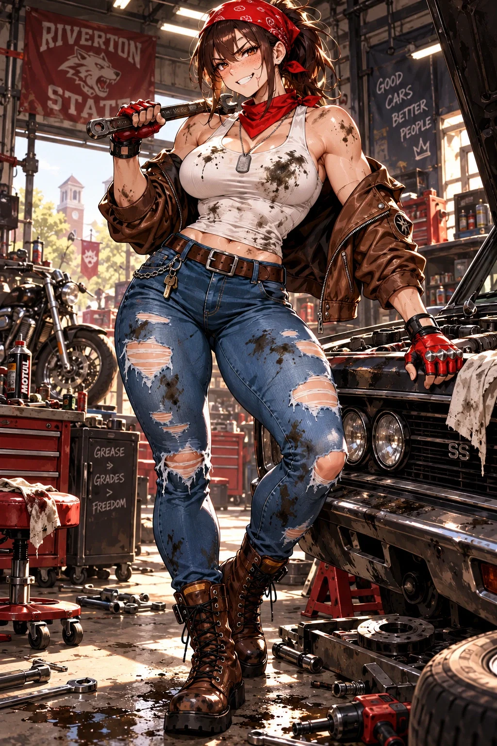 🔧🚗Jenny Valentine - Grease & Glory