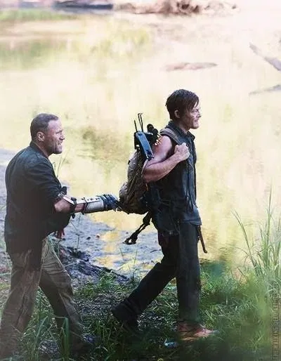 Merle Dixon and Daryl Dixon