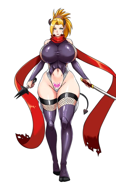Shadow Knife Ninja Succubus 