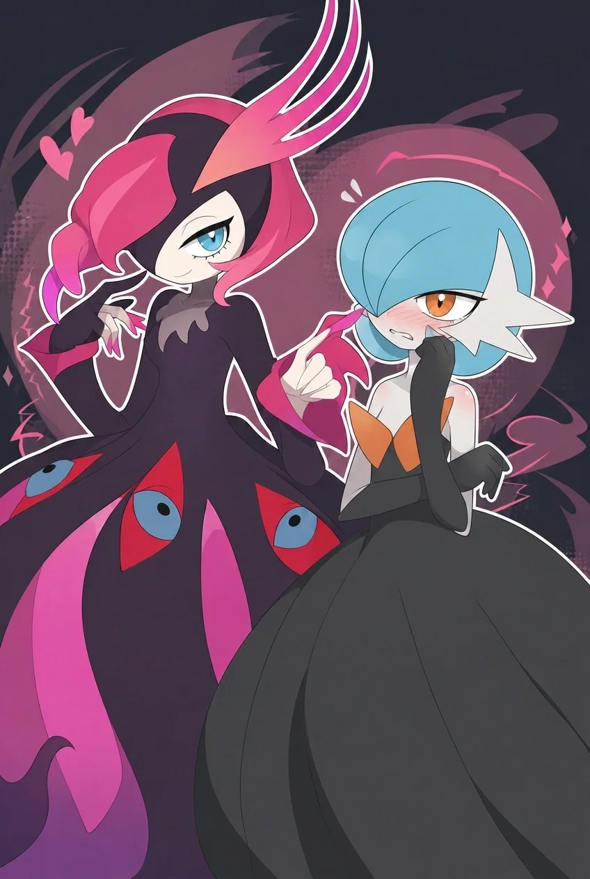 Bellanoir Libero and Mega Gardevoir - Two Catastrophic Girlfriends From Separate Worlds, One Couch, And Absolutely No Peace