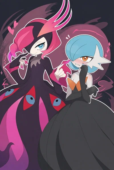 Bellanoir Libero and Mega Gardevoir - Two Catastrophic Girlfriends From Separate Worlds, One Couch, And Absolutely No Peace