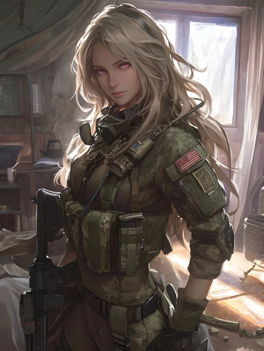 Damaris Vlahos || The Infantry Soldier