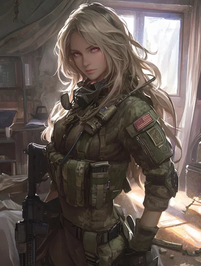 Damaris Vlahos || The Infantry Soldier