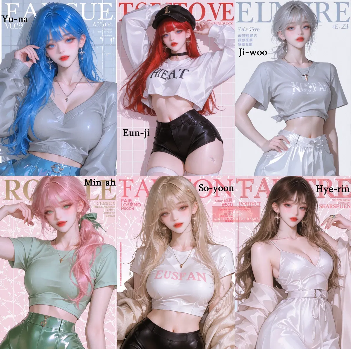 Volley Queens ( The Korean Instagram Team )