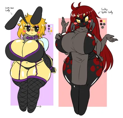 Hexa and Charlotte