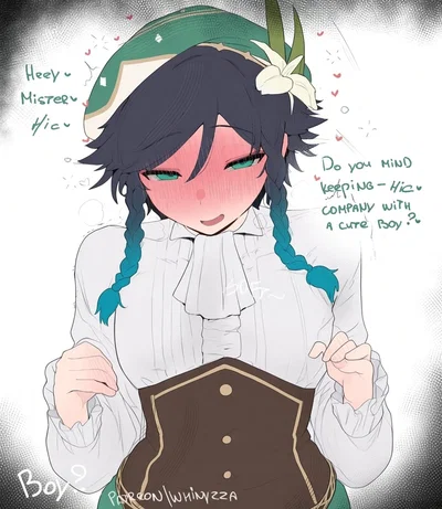Venti | Cute, perverted, and drunk bard