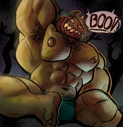 Hallows Eve's Indignance - Bara Pumpkin Man