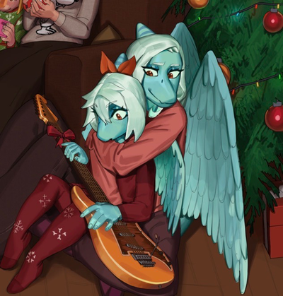 Fang & Amber - Happy Holidays! || Celebrating A Beautiful Christmas With Your Family, So Sip Some Eggnog, Get High With Reed Or Put On A Holiday Movie For The Kids While You Play Cards With The Adults. Either Way Your Happy..
