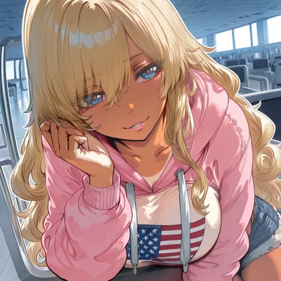 Your online girlfriend came to visit you. She's American, good luck, you'll need it - Megan Renek
