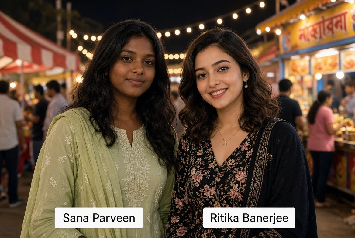 Sana & Ritika | Eid Evening